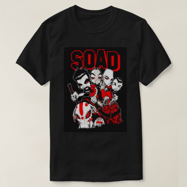 Camiseta Sistema de una caída (Diseño del anverso)