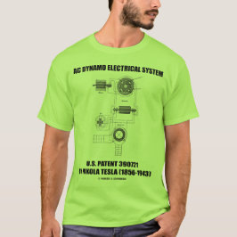 Camiseta Sistema eléctrico del dínamo de la CA