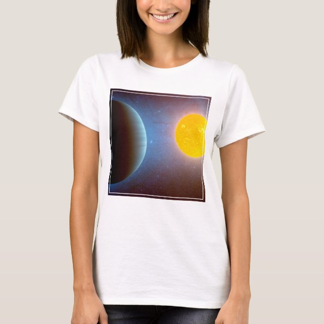 Camiseta Sistema Estrella Kepler-10. (Anverso)