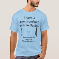 Sistema inmune comprometido de respaldo de TShirt