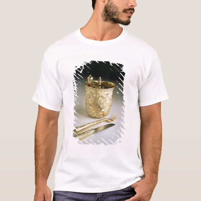 Camiseta Sistema que viaja de un cuchillo, de una (Anverso)