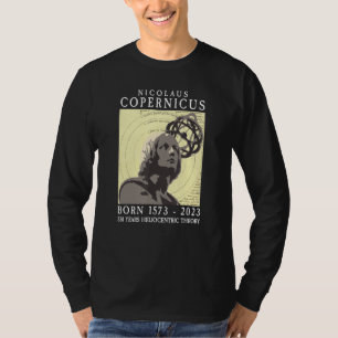 Camiseta Sistema solar de astronomía Copernicus 550th 1573 