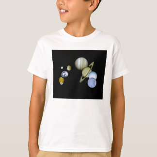 Camiseta Sistema solar Niños Sweatshirt regalo de ciencia