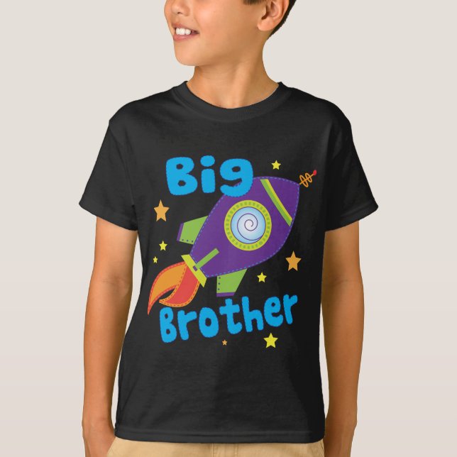 Camiseta Sistemas del hermano de la nave de hermano mayor (Anverso)