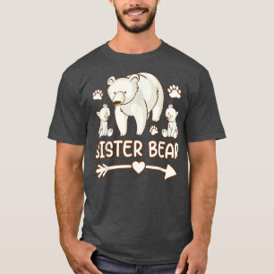 Camiseta sister bear shirt for women, sister bear 2 cub shi