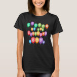 Camiseta Sister of The Birthday Boy Balloon Boy B Day Famil<br><div class="desc">Sister of The Birthday Boy Balloon Boy B Day Family Party</div>