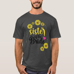 Camiseta Sister Of The Bride Wedding Matching Bridal Party