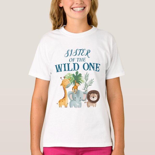 Camiseta Sister of the Wild one shirt  (Anverso)