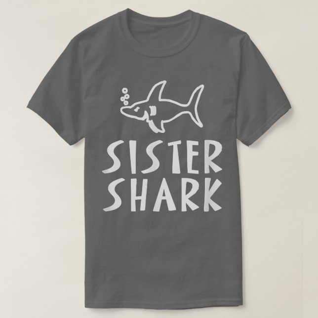 Camiseta Sister Shark (Diseño del anverso)