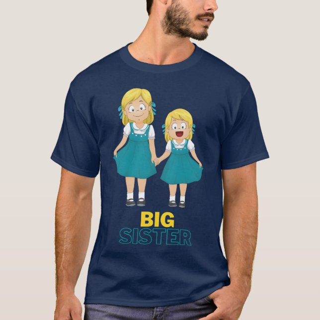 Camiseta Sisters Love vintage (Anverso)