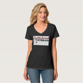 Camiseta Sisters of Veterans Military Pride Design