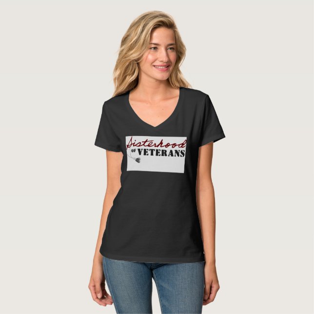 Camiseta Sisters of Veterans Military Pride Design (Anverso completo)