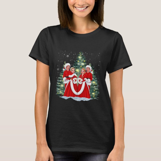 Camiseta Sisters White Christmas Movie 1954 Xmas Snow Holid (Anverso)