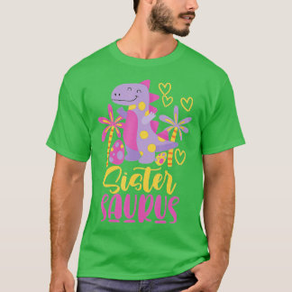 Camiseta Sistersaurus Sister Saurus Chicas (1)
