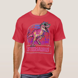 Camiseta Sistersaurus T Rex Dinosaur Sister Saurus Family M