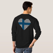Sisu Heart Back Básica Manga Larga
