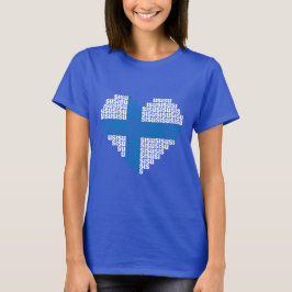 Camiseta Sisu Heart para Mujer Petite