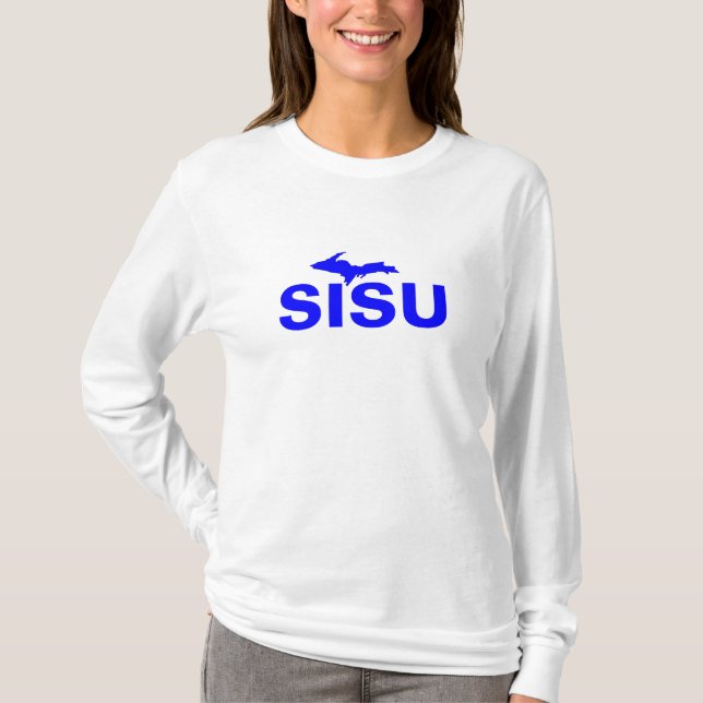 Camiseta SISU remata la naturaleza del ~ y el alcohol de la (Anverso)
