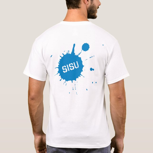 Camiseta Sisu Splatter 2 trasera (Reverso)