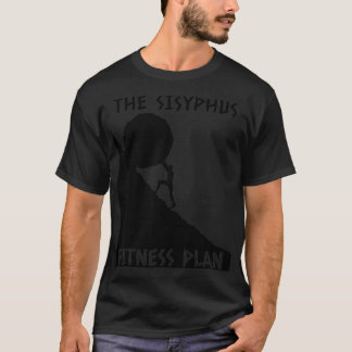 Camiseta Sisyphus Fitness Plan Gracioso de Mitología Griega