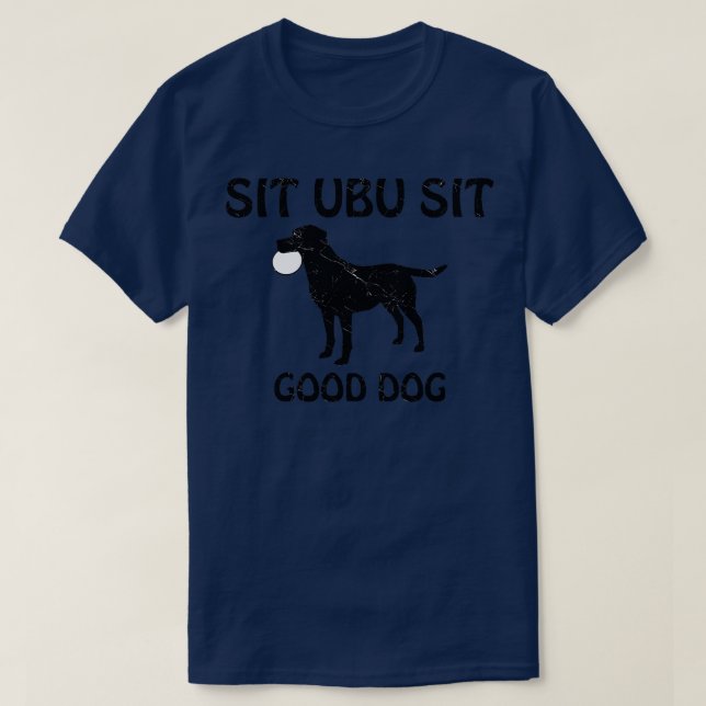 CAMISETA SIT UBU SIT BUEN PERRO (Diseño del anverso)