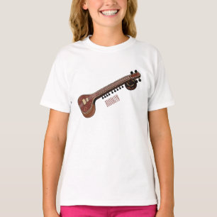 Camiseta Sitar personalizado ilustracion