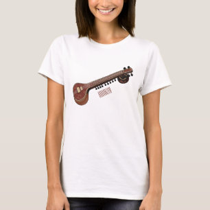 Camiseta Sitar personalizado ilustracion