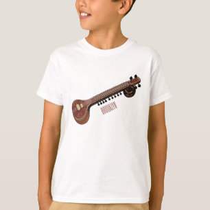Camiseta Sitar personalizado ilustracion