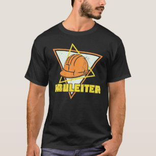 Camiseta Site manager builder builder construction building