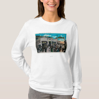 Camiseta Sitio de bola egipcio, embarcadero del parque del