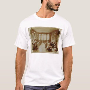 Camiseta Sitio de la reconstrucción del muchacho en el