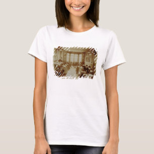 Camiseta Sitio de la reconstrucción del muchacho en el