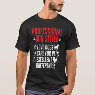 Camiseta Sitio de perros para Mascotas sentados en sitio pr