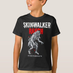 Camiseta Sitio de rancho Skinwalker para OVNI y Yeti parano