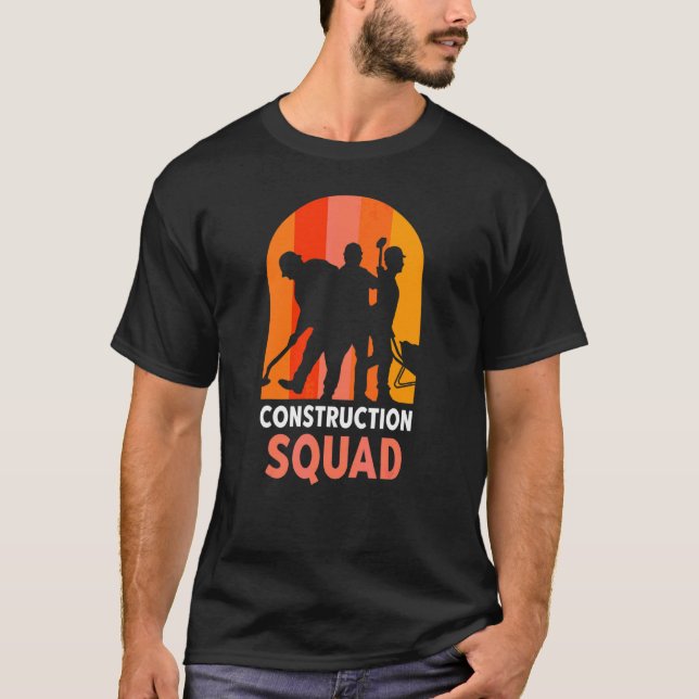Camiseta Sitio de trabajo en equipo de trabajadores del cua (Anverso)