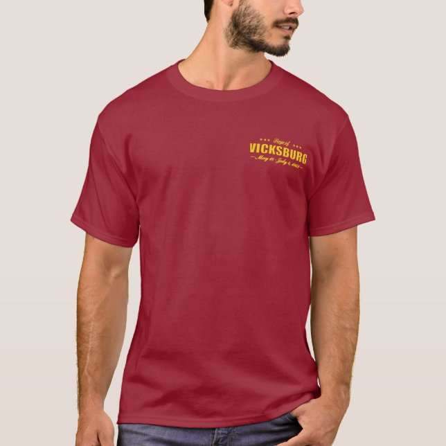 Camiseta Sitio de Vicksburg (Anverso)