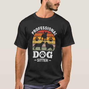 Camiseta Sitio del Mascota de sentada del Mascota del sitio