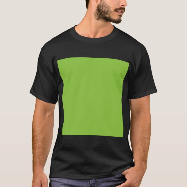 Camiseta Sitio web con fondo verde y borde blanco (Anverso)
