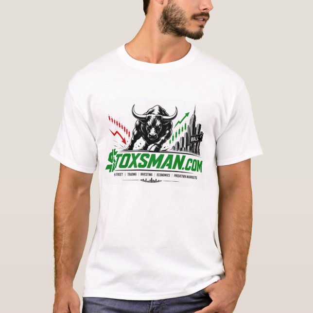 Camiseta Sitio web de inversión Stoxsman.com (Anverso)
