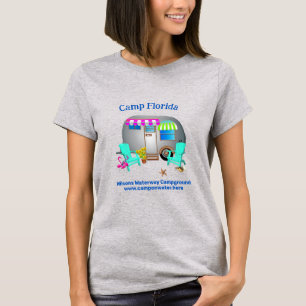 Camiseta Sitio web del propietario de camping Silver RV Cam