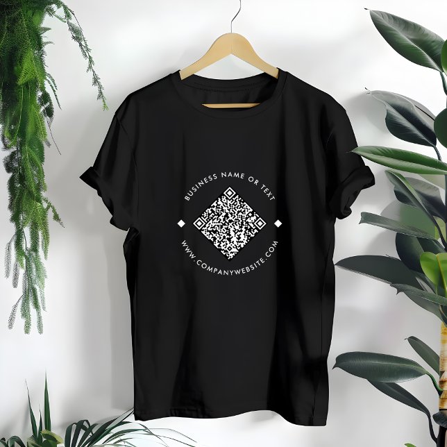 Camiseta Sitio Web Moderno sobre código QR de Business Scan (Subido por el creador)