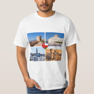 Camiseta Sitios emblemáticos del Sultanato de Omán
