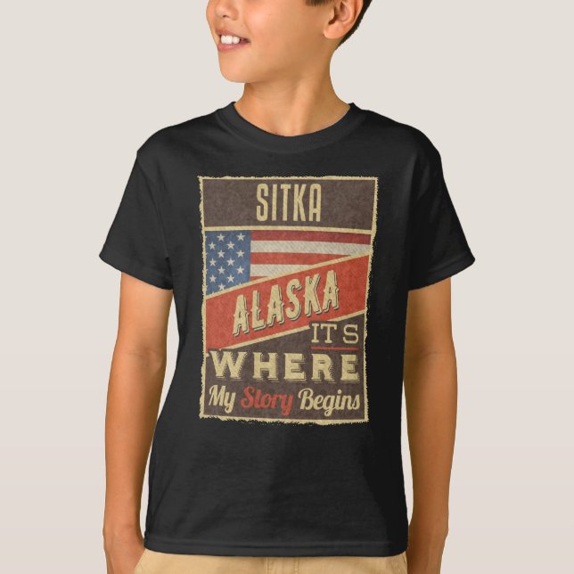 Camiseta Sitka Alaska (Anverso)
