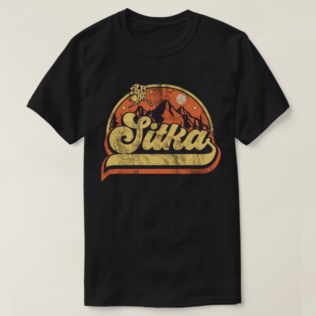 Camiseta Sitka, Alaska (Diseño del anverso)