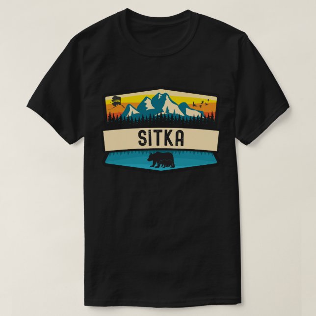 Camiseta Sitka, Alaska (Diseño del anverso)