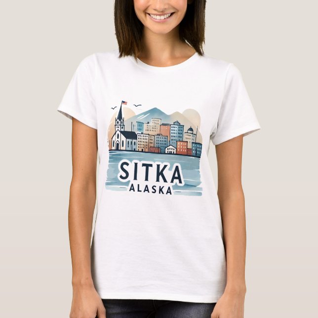 Camiseta Sitka Alaska (Anverso)