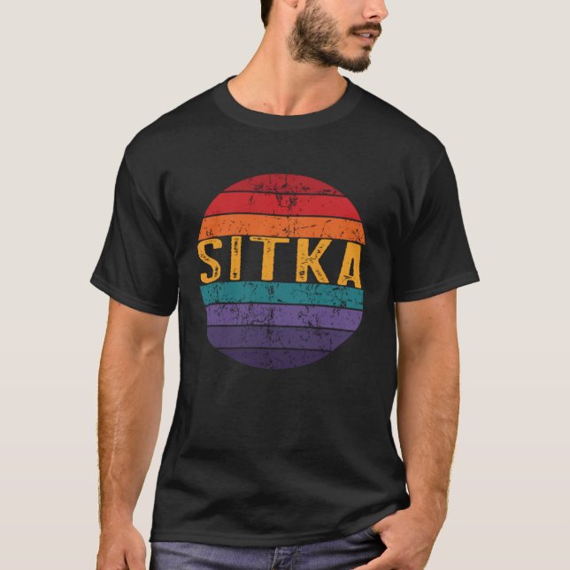 Camiseta Sitka Alaska Pacific Coast Sunset 5 (Anverso)