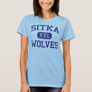 Camiseta Sitka - lobos - High School secundaria de Sitka -