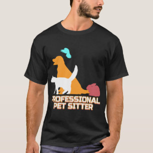 Camiseta Sitter Mascota profesional - Caminador de perros
