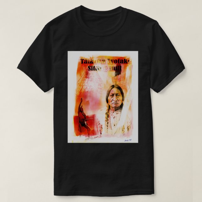 Camiseta Sitting Bull 7 (Diseño del anverso)